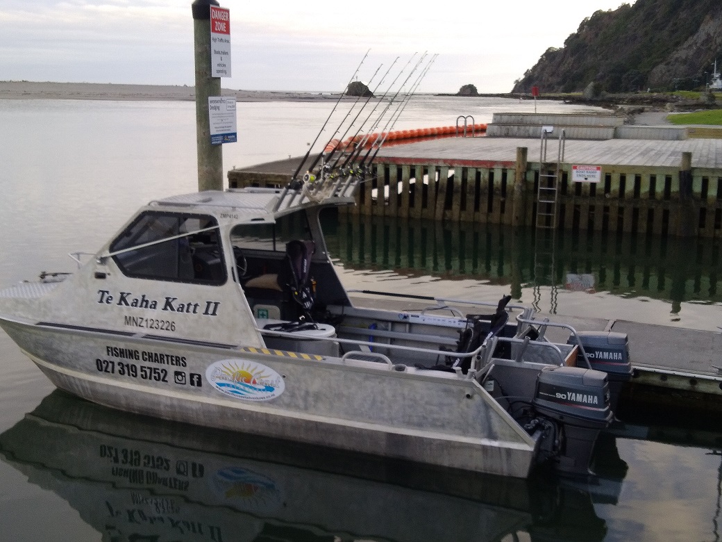 Pacific Coast Adventures Fishing Charter Vessel Te Kaha Katt 2